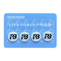 Marathon Bib Number Clips - Magnetic (4-Pack)