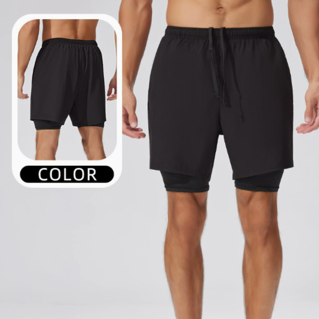 Men's 2-in-1 Running Shorts