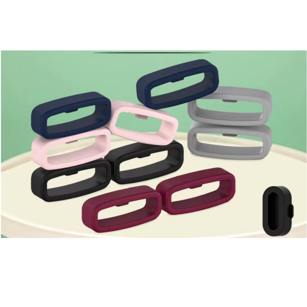 Silicone Watch Band Keeper Loops — 20mm/22mm Compatible