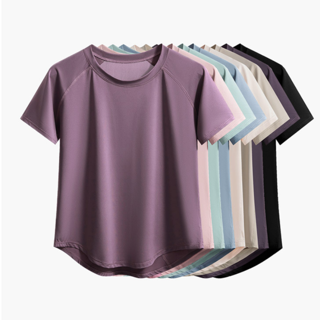 Women's Athletic Mesh-Back Running Top