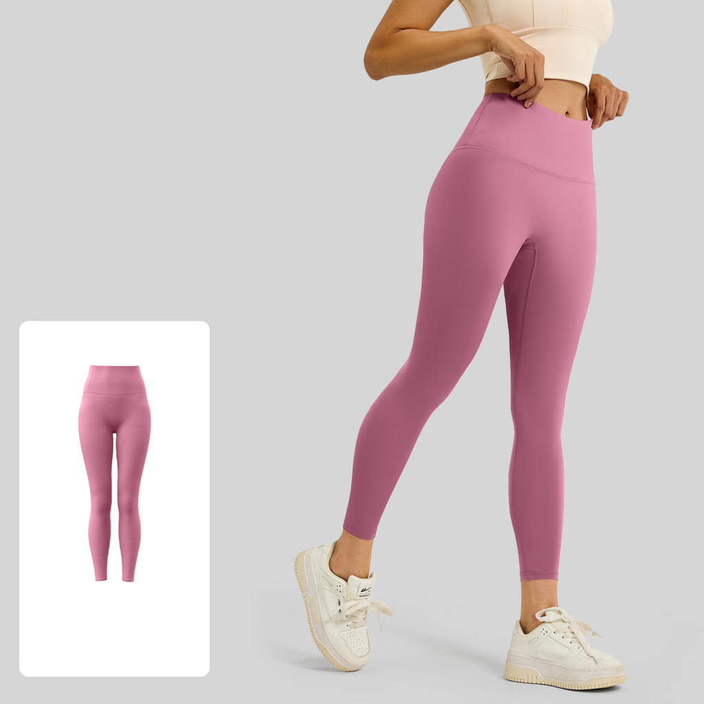 Runner's High-Waist Seamless Training Tights