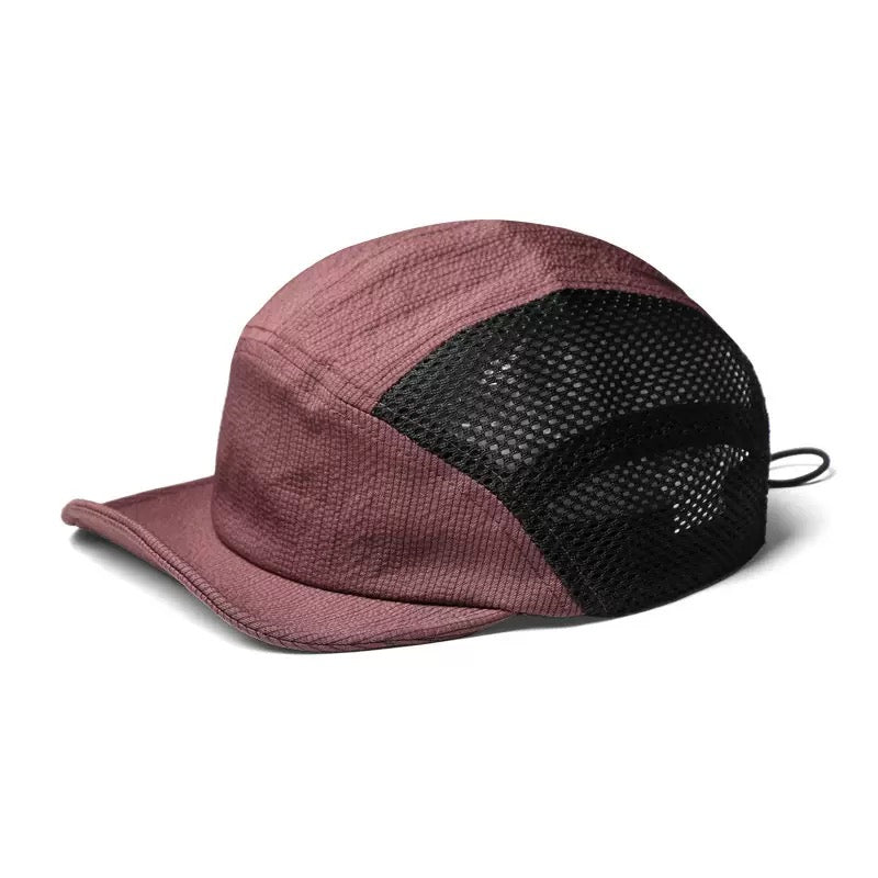 Lightweight Five-Panel Trail Running Cap