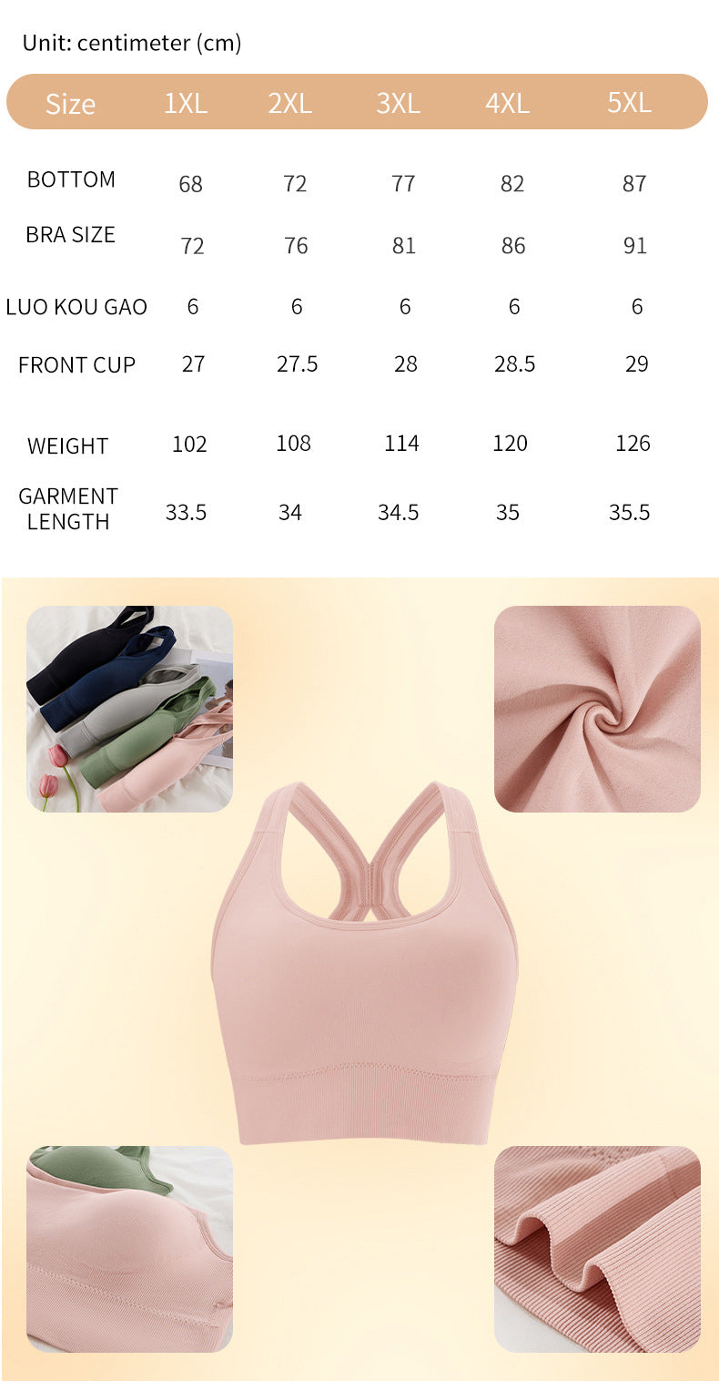 Women's Plus Size Sports Bra