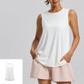 Women's Loose-Fit Sleeveless Yoga Vest