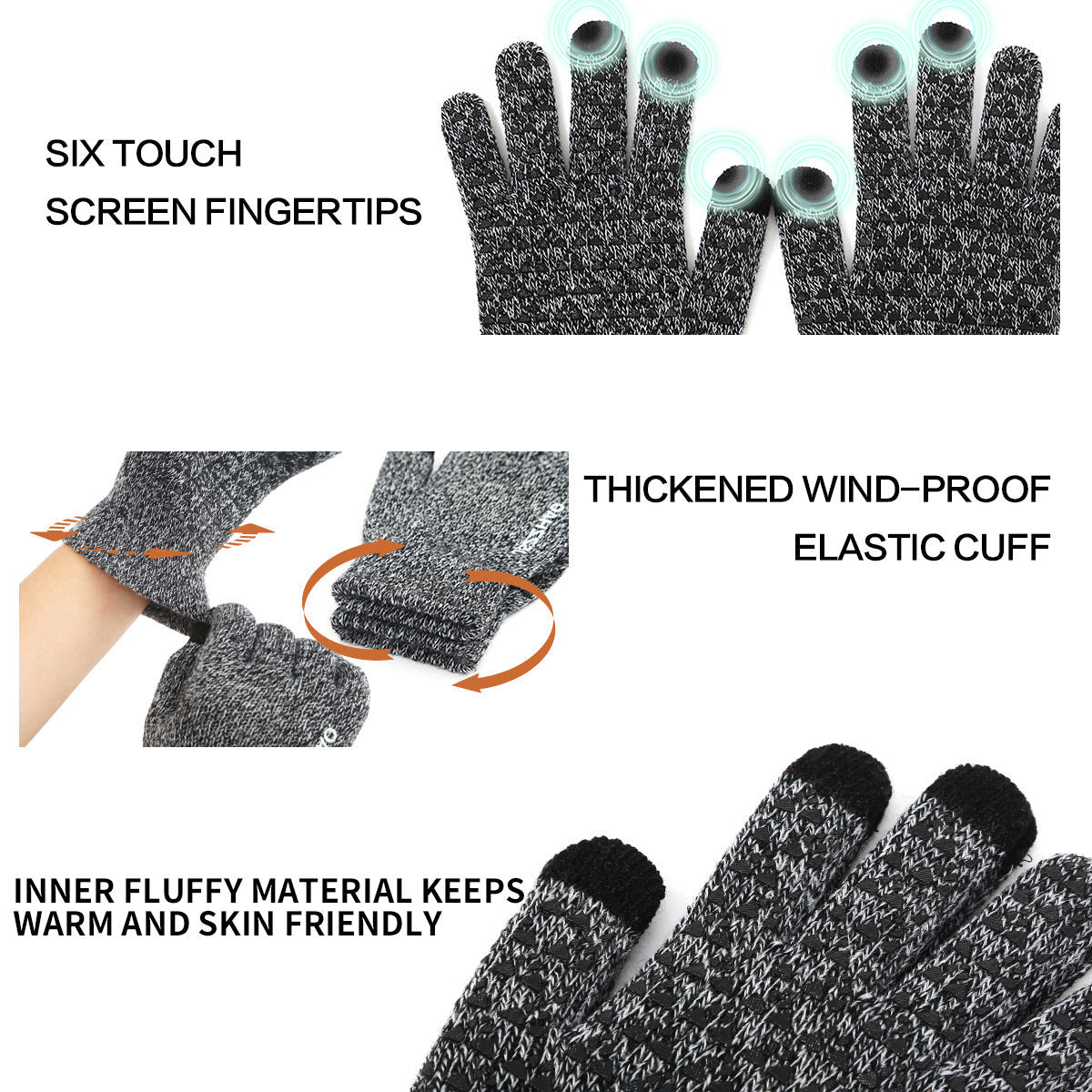 Touchscreen Winter Gloves